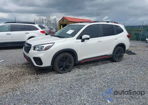 2020 Subaru Forester Sport z USA, uszkodzony, nr VIN JF2SKALC3LH556213